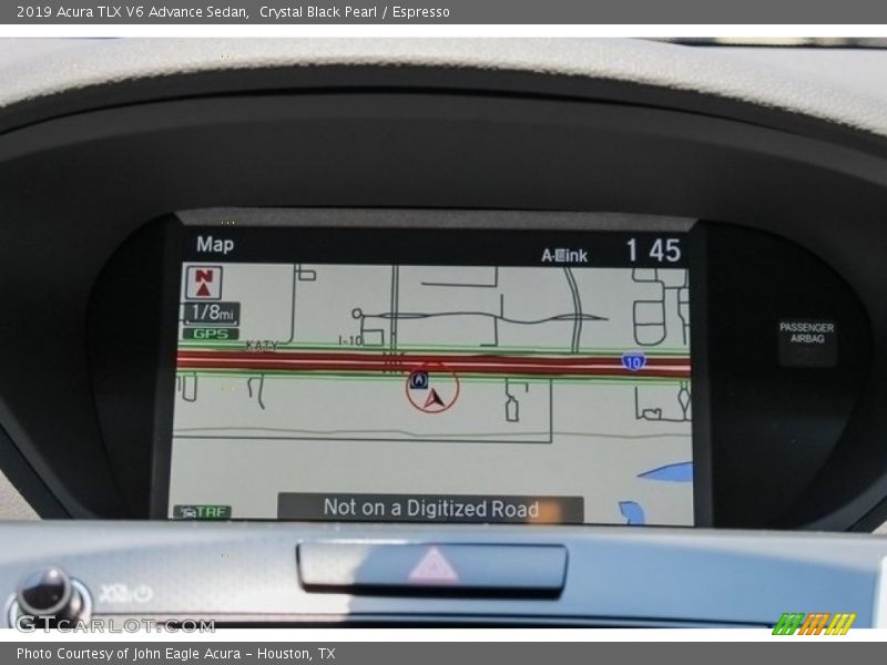 Crystal Black Pearl / Espresso 2019 Acura TLX V6 Advance Sedan