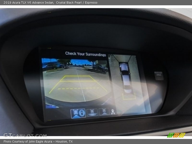 Crystal Black Pearl / Espresso 2019 Acura TLX V6 Advance Sedan