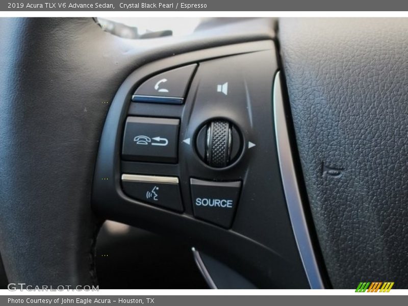 Crystal Black Pearl / Espresso 2019 Acura TLX V6 Advance Sedan