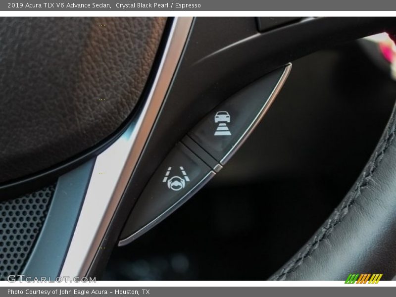 Crystal Black Pearl / Espresso 2019 Acura TLX V6 Advance Sedan