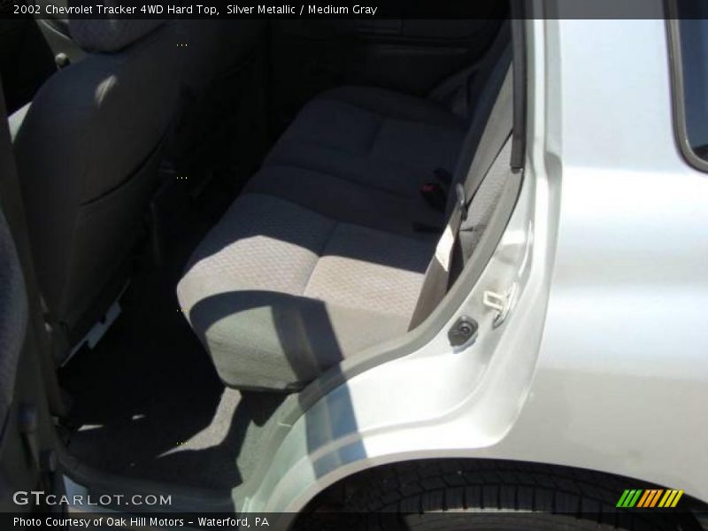 Silver Metallic / Medium Gray 2002 Chevrolet Tracker 4WD Hard Top
