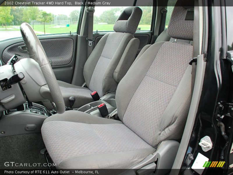 Black / Medium Gray 2002 Chevrolet Tracker 4WD Hard Top