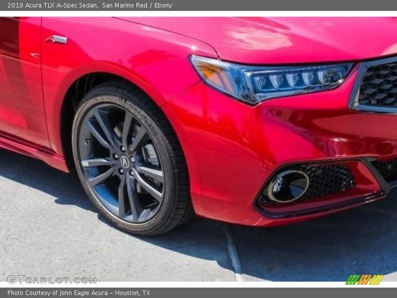 San Marino Red / Ebony 2019 Acura TLX A-Spec Sedan