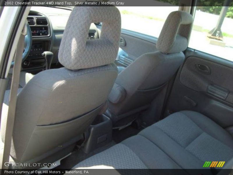 Silver Metallic / Medium Gray 2002 Chevrolet Tracker 4WD Hard Top