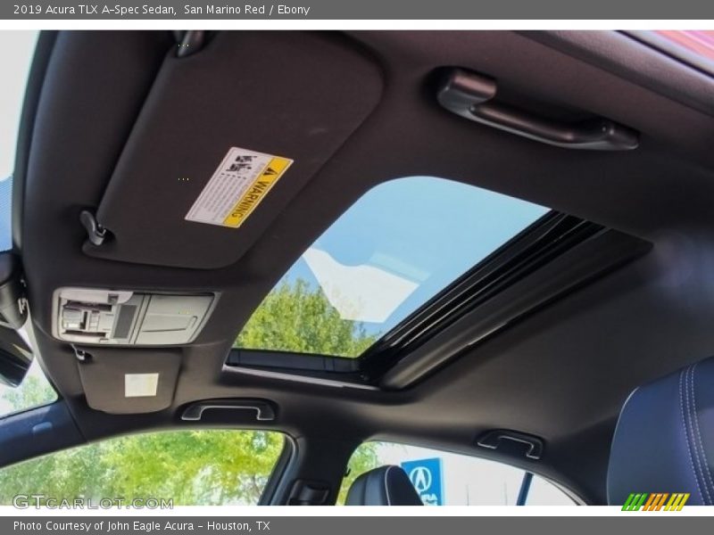 San Marino Red / Ebony 2019 Acura TLX A-Spec Sedan