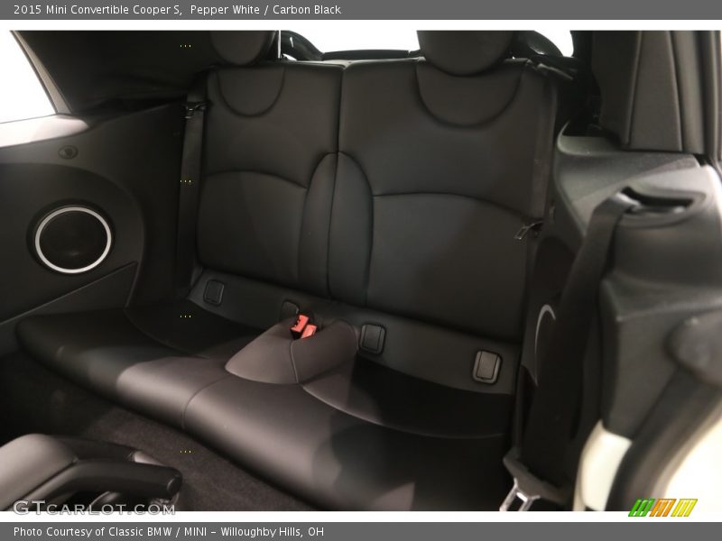 Pepper White / Carbon Black 2015 Mini Convertible Cooper S