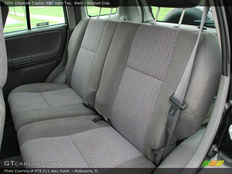 Black / Medium Gray 2002 Chevrolet Tracker 4WD Hard Top