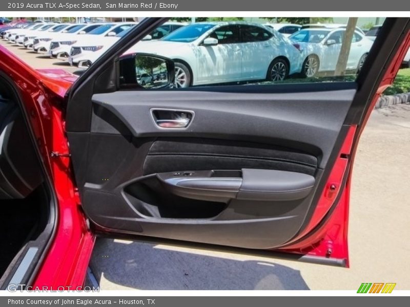 San Marino Red / Ebony 2019 Acura TLX A-Spec Sedan