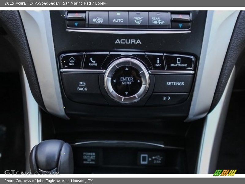 San Marino Red / Ebony 2019 Acura TLX A-Spec Sedan