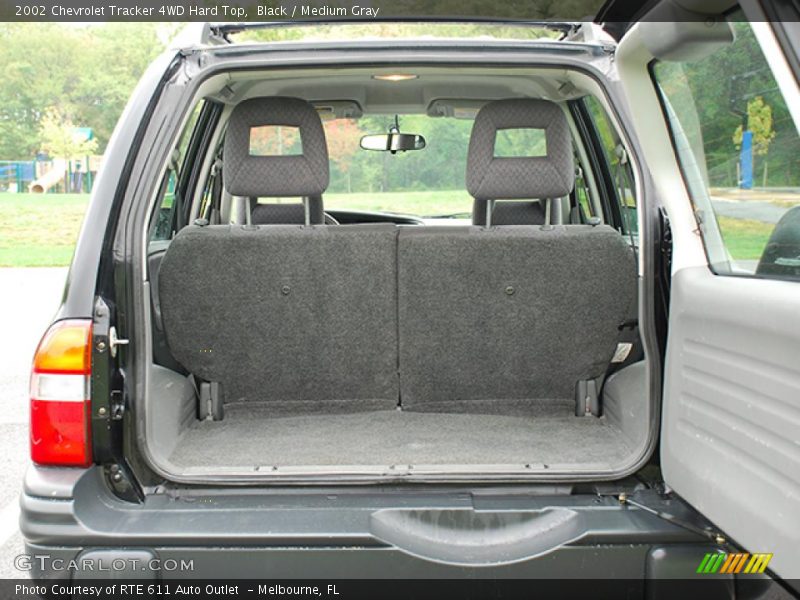 Black / Medium Gray 2002 Chevrolet Tracker 4WD Hard Top