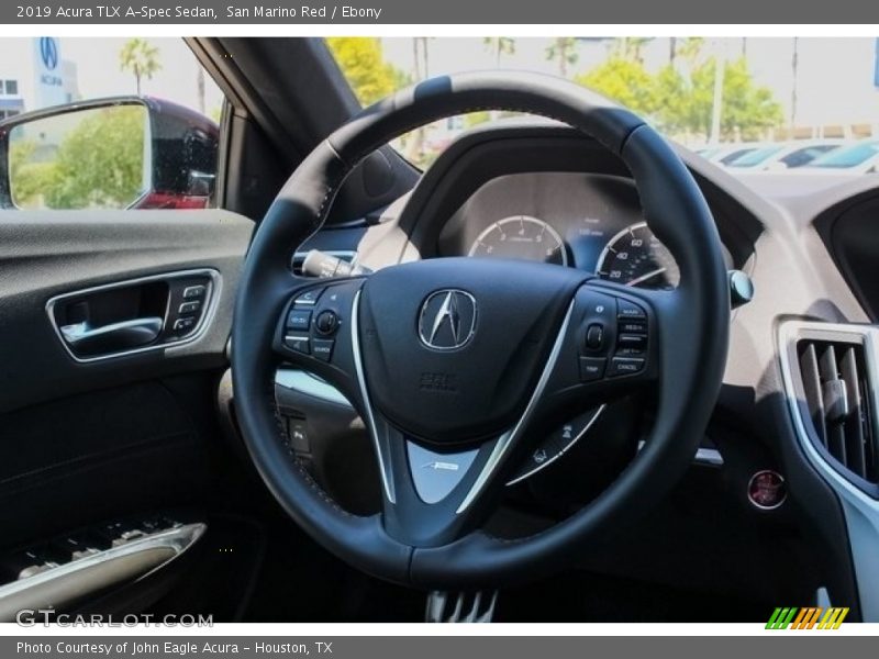San Marino Red / Ebony 2019 Acura TLX A-Spec Sedan