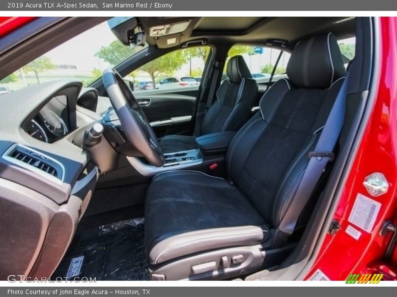 San Marino Red / Ebony 2019 Acura TLX A-Spec Sedan