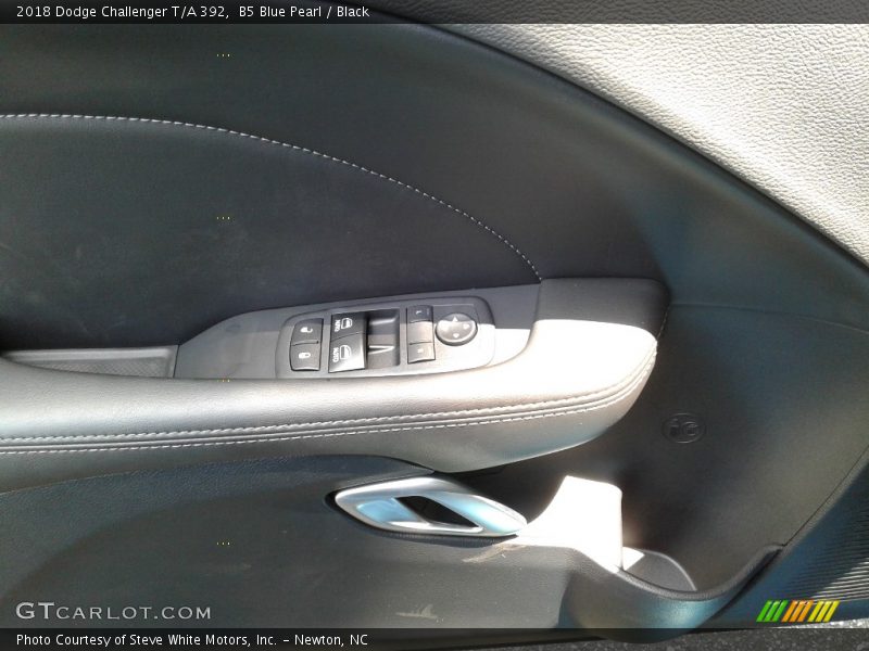 B5 Blue Pearl / Black 2018 Dodge Challenger T/A 392