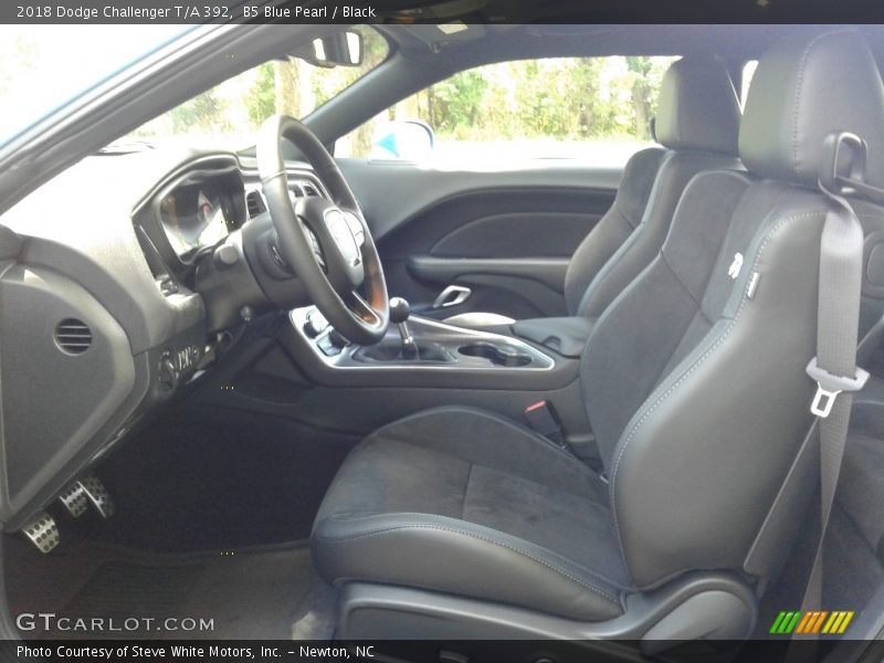 B5 Blue Pearl / Black 2018 Dodge Challenger T/A 392
