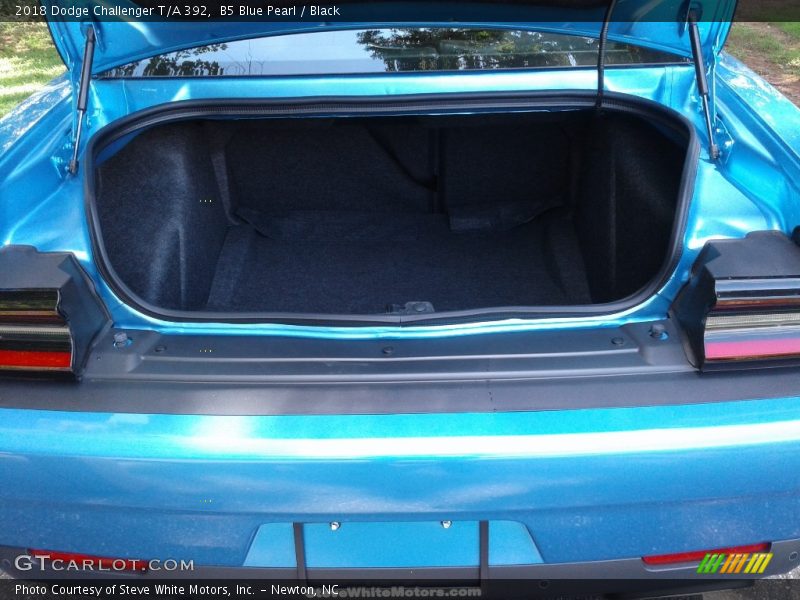 B5 Blue Pearl / Black 2018 Dodge Challenger T/A 392