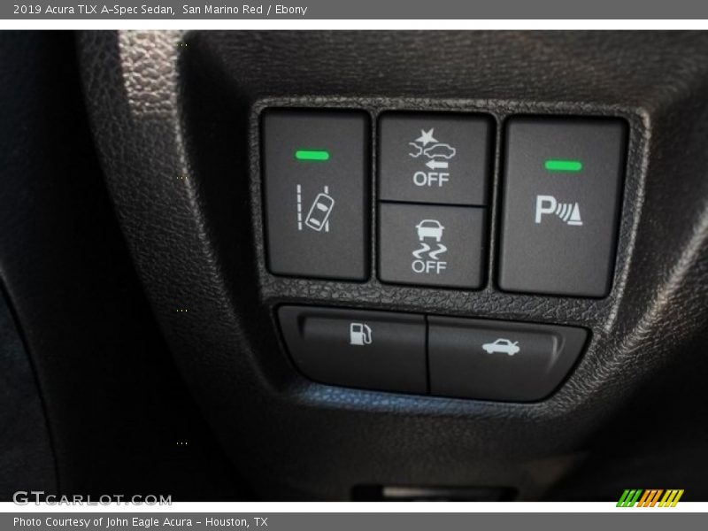 San Marino Red / Ebony 2019 Acura TLX A-Spec Sedan