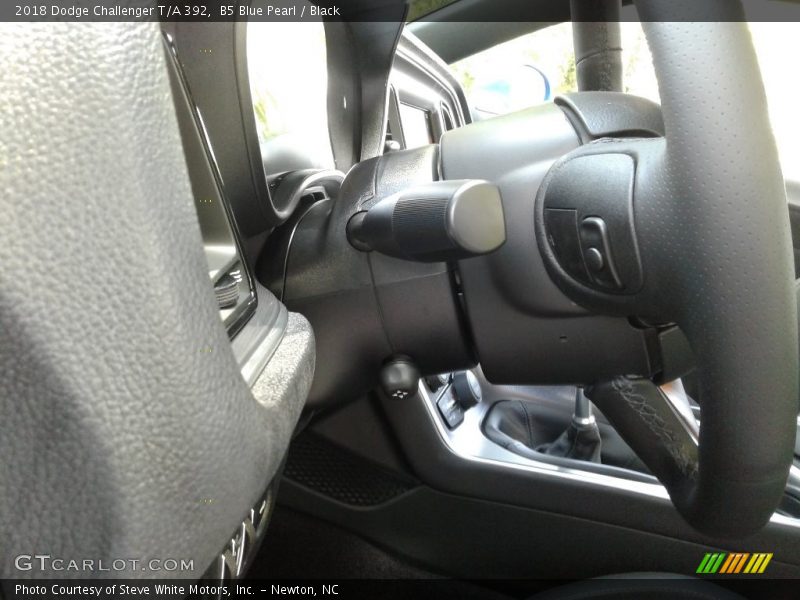 B5 Blue Pearl / Black 2018 Dodge Challenger T/A 392