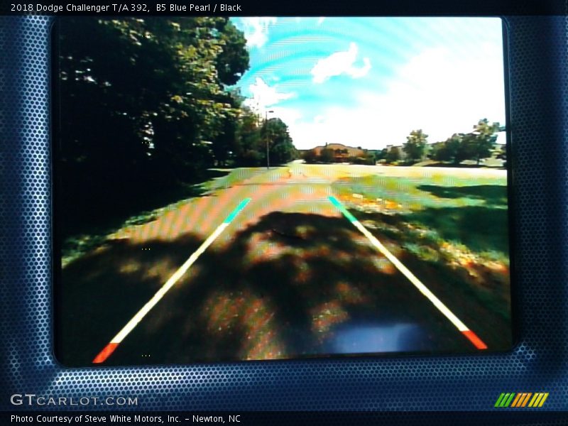 B5 Blue Pearl / Black 2018 Dodge Challenger T/A 392