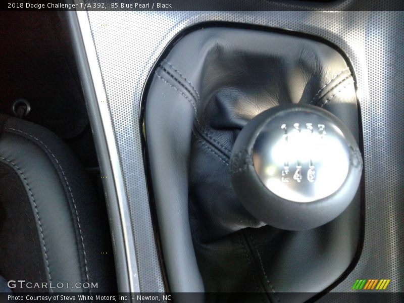 B5 Blue Pearl / Black 2018 Dodge Challenger T/A 392