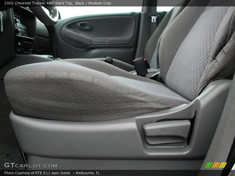 Black / Medium Gray 2002 Chevrolet Tracker 4WD Hard Top