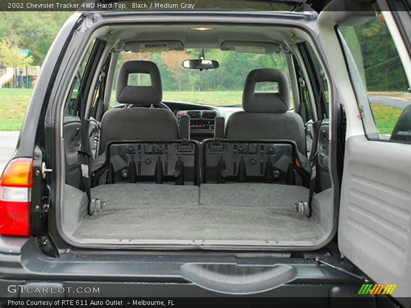 Black / Medium Gray 2002 Chevrolet Tracker 4WD Hard Top
