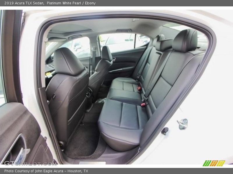 Platinum White Pearl / Ebony 2019 Acura TLX Sedan