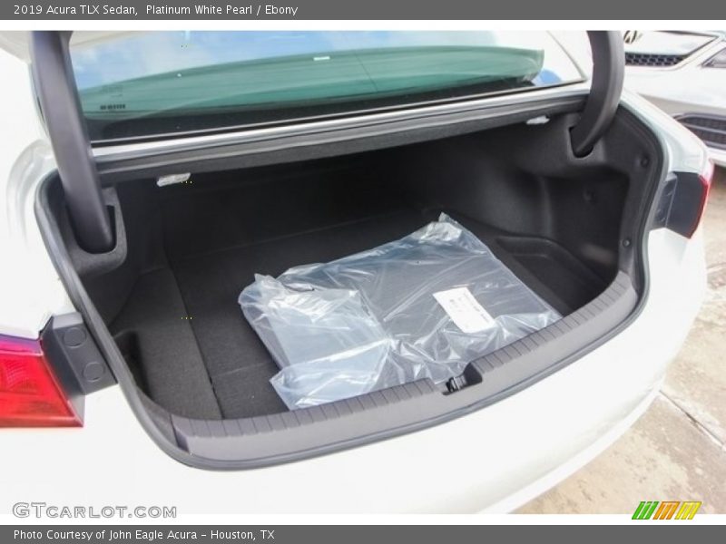 Platinum White Pearl / Ebony 2019 Acura TLX Sedan