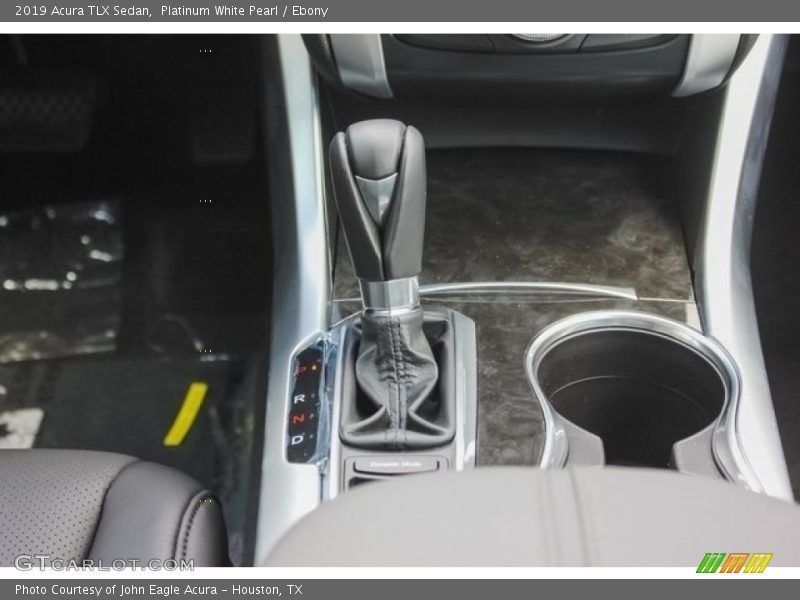Platinum White Pearl / Ebony 2019 Acura TLX Sedan