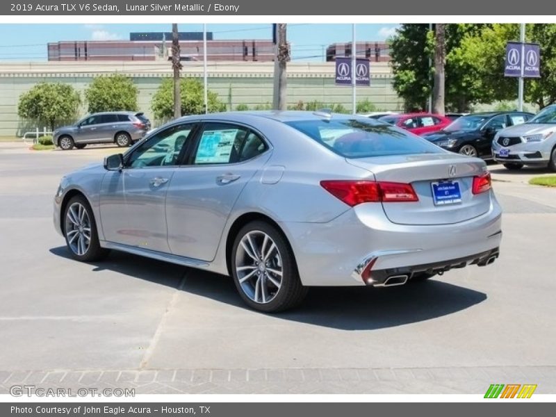 Lunar Silver Metallic / Ebony 2019 Acura TLX V6 Sedan