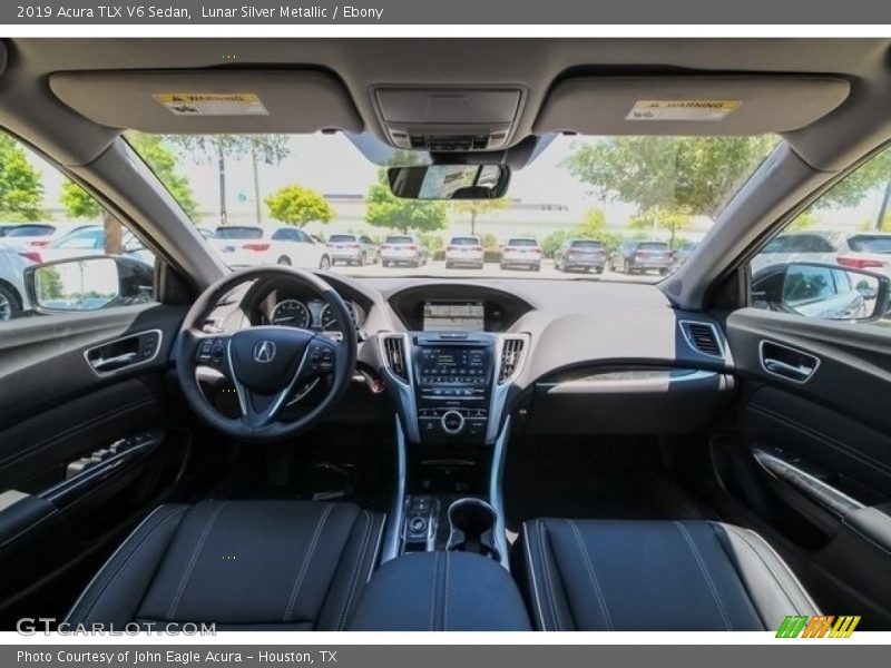 Lunar Silver Metallic / Ebony 2019 Acura TLX V6 Sedan