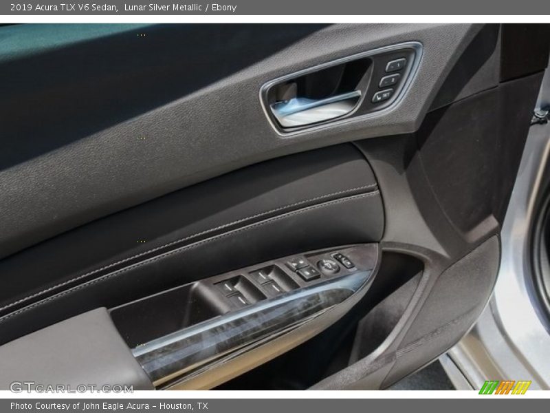Lunar Silver Metallic / Ebony 2019 Acura TLX V6 Sedan