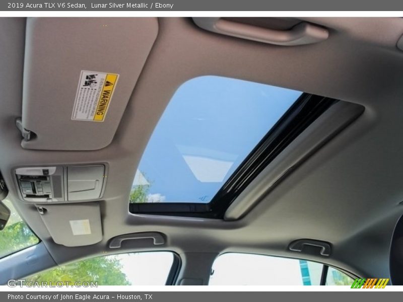 Lunar Silver Metallic / Ebony 2019 Acura TLX V6 Sedan