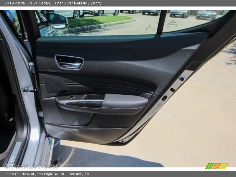 Lunar Silver Metallic / Ebony 2019 Acura TLX V6 Sedan