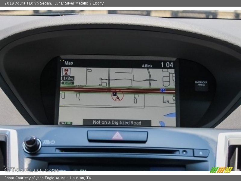 Lunar Silver Metallic / Ebony 2019 Acura TLX V6 Sedan