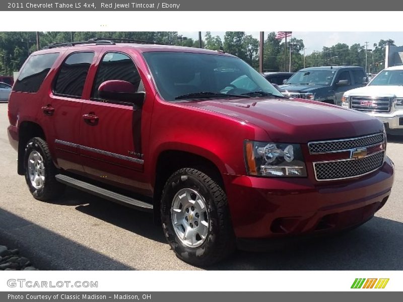Red Jewel Tintcoat / Ebony 2011 Chevrolet Tahoe LS 4x4
