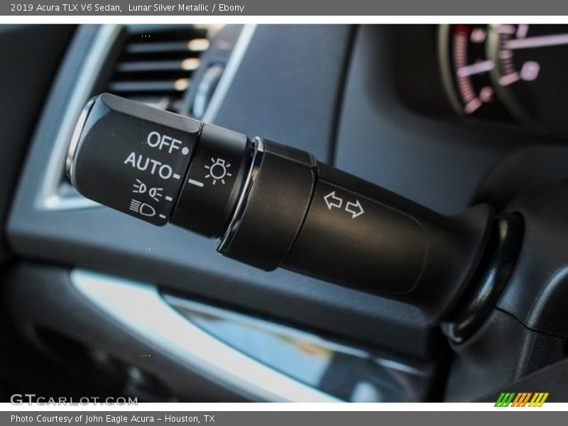 Lunar Silver Metallic / Ebony 2019 Acura TLX V6 Sedan