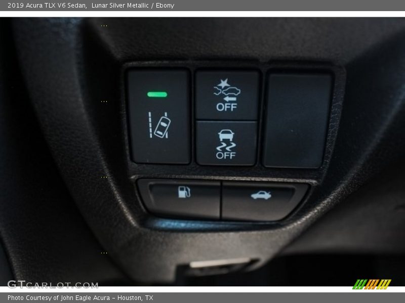 Lunar Silver Metallic / Ebony 2019 Acura TLX V6 Sedan
