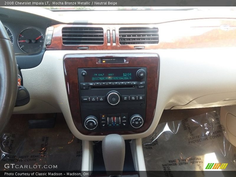 Mocha Bronze Metallic / Neutral Beige 2008 Chevrolet Impala LT