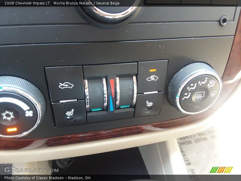Mocha Bronze Metallic / Neutral Beige 2008 Chevrolet Impala LT