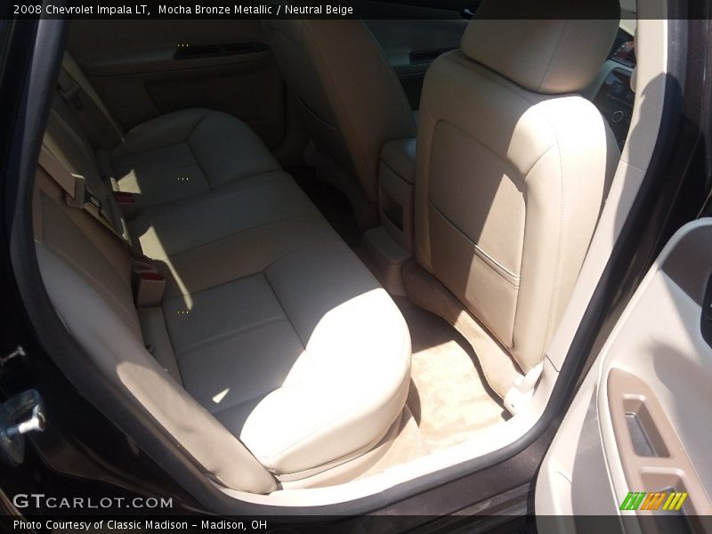 Mocha Bronze Metallic / Neutral Beige 2008 Chevrolet Impala LT