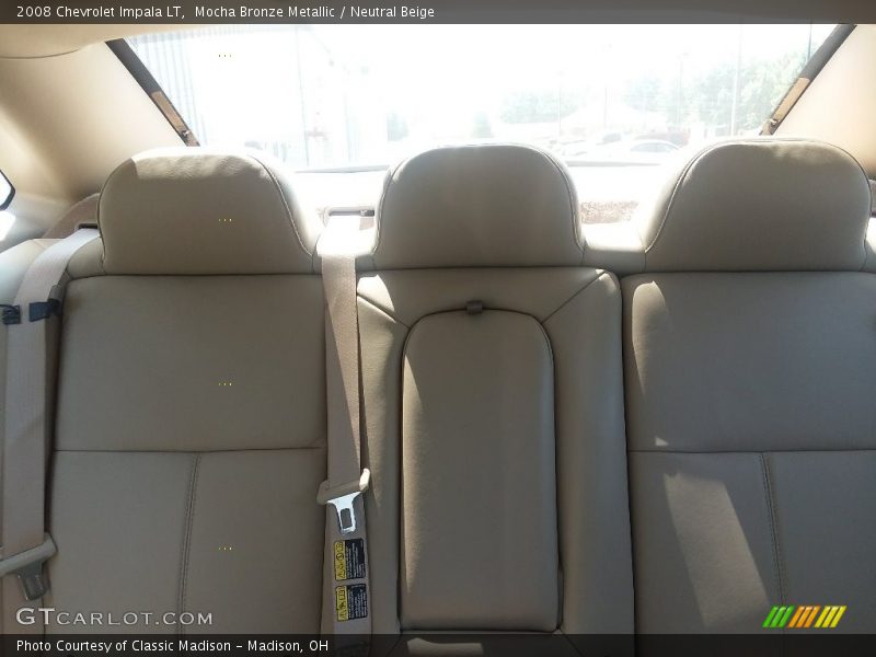 Mocha Bronze Metallic / Neutral Beige 2008 Chevrolet Impala LT