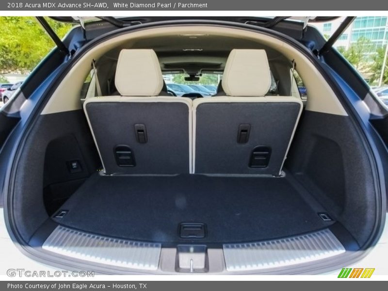White Diamond Pearl / Parchment 2018 Acura MDX Advance SH-AWD