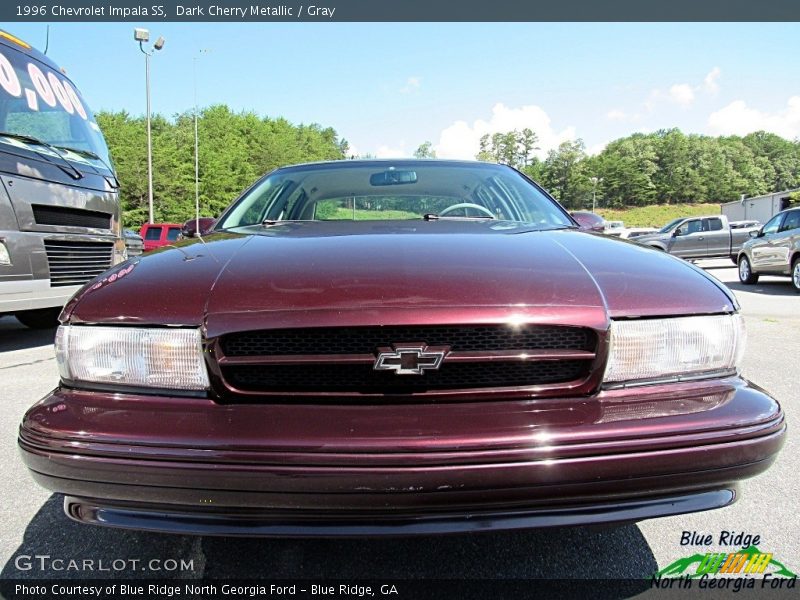 Dark Cherry Metallic / Gray 1996 Chevrolet Impala SS