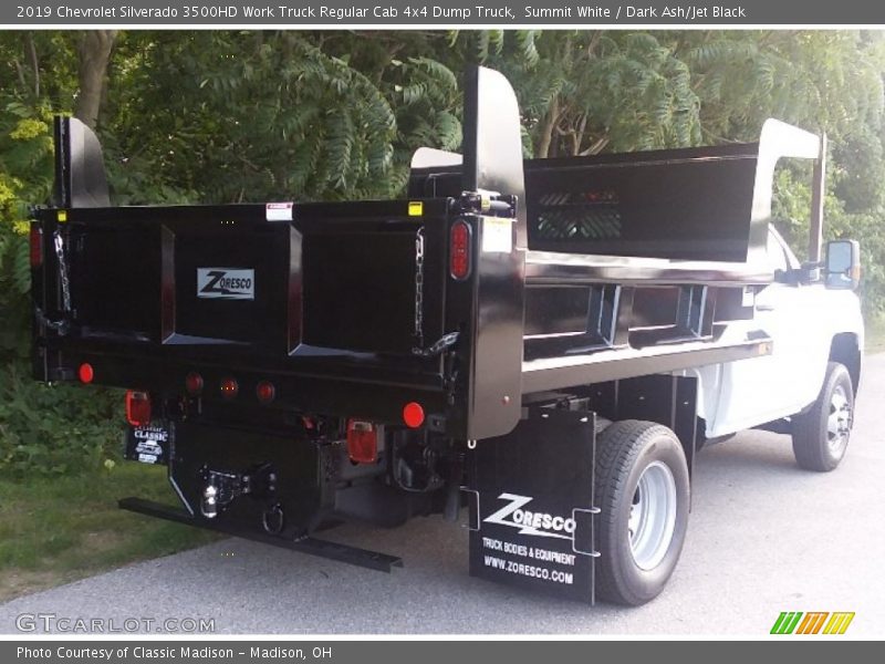 Summit White / Dark Ash/Jet Black 2019 Chevrolet Silverado 3500HD Work Truck Regular Cab 4x4 Dump Truck