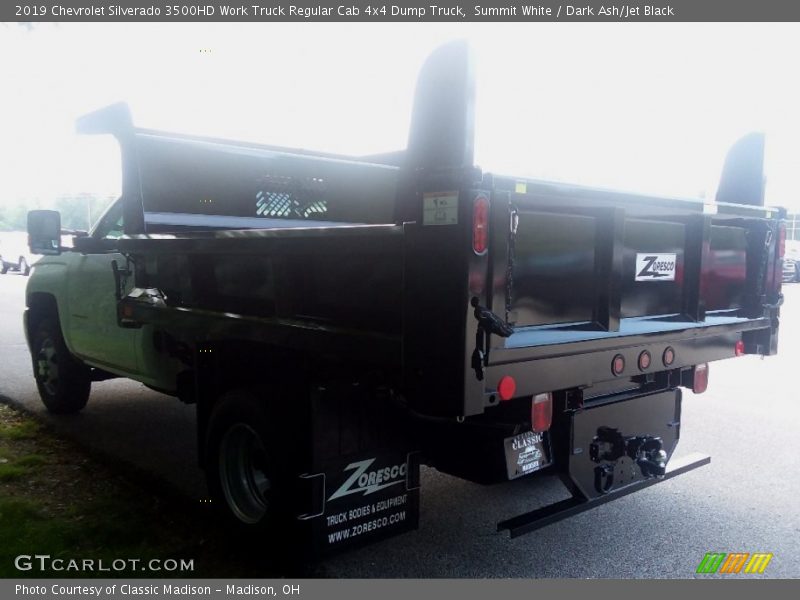 Summit White / Dark Ash/Jet Black 2019 Chevrolet Silverado 3500HD Work Truck Regular Cab 4x4 Dump Truck
