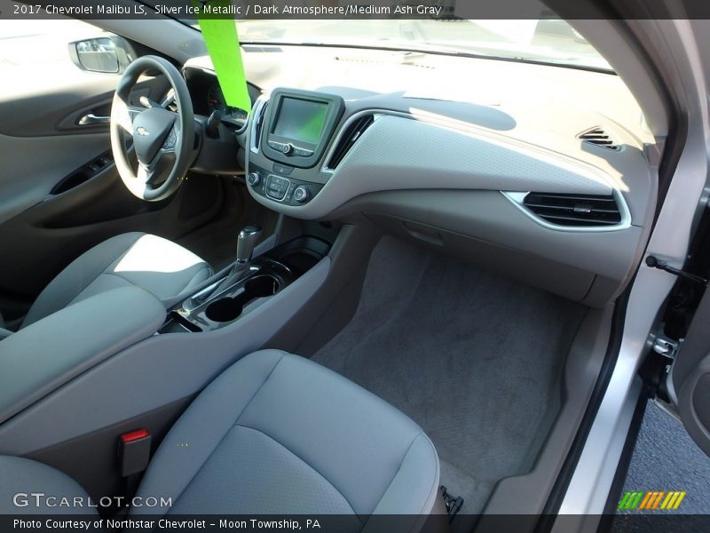 Silver Ice Metallic / Dark Atmosphere/Medium Ash Gray 2017 Chevrolet Malibu LS