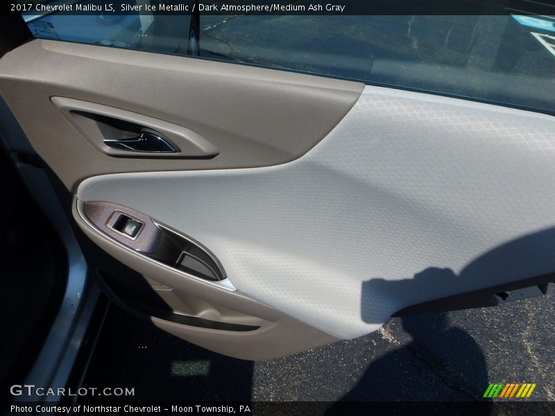 Silver Ice Metallic / Dark Atmosphere/Medium Ash Gray 2017 Chevrolet Malibu LS
