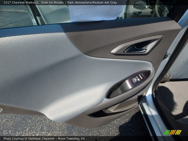 Silver Ice Metallic / Dark Atmosphere/Medium Ash Gray 2017 Chevrolet Malibu LS