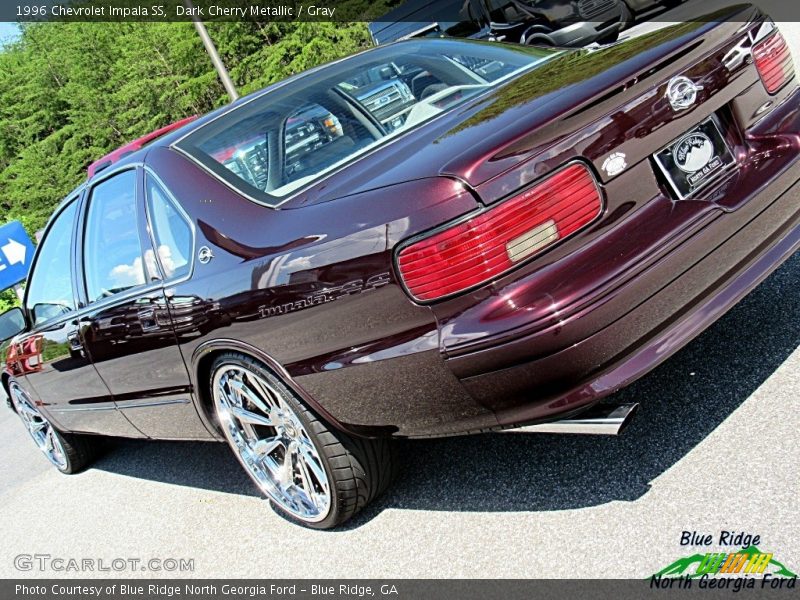 Dark Cherry Metallic / Gray 1996 Chevrolet Impala SS