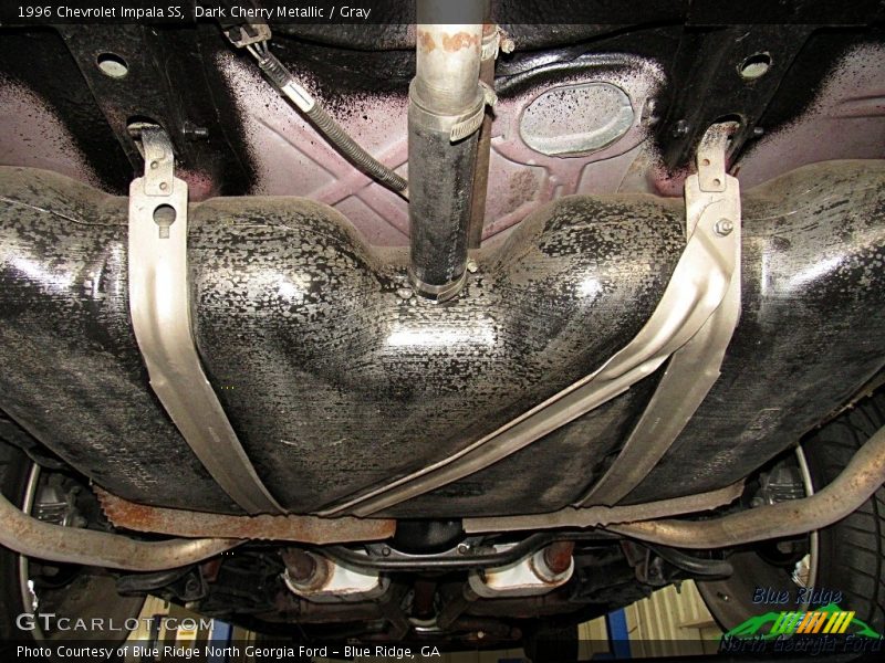 Dark Cherry Metallic / Gray 1996 Chevrolet Impala SS